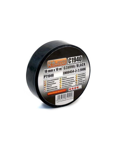 Banda izolat, 20 m x 19 mm, neagra, Richmann Exclusive