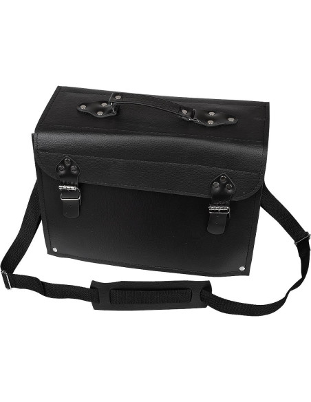 Geanta scule, piele, curea detasabila, 40x23x16 cm, Richmann Exclusive