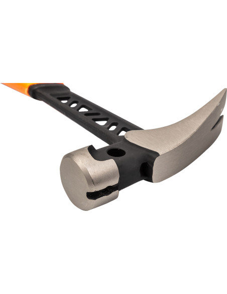 Ciocan dulgher monolit industrial cu suport magnetic pentru cui, 450g - RICHMANN EXCLUSIVE