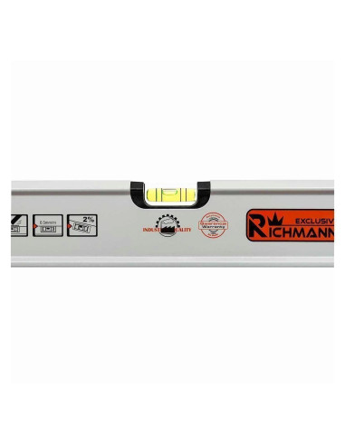 Nivela (boloboc), aluminiu, 2 bule, 100 cm, Richmann Exclusive