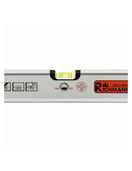 Nivela (boloboc), aluminiu, 2 bule, 100 cm, Richmann Exclusive