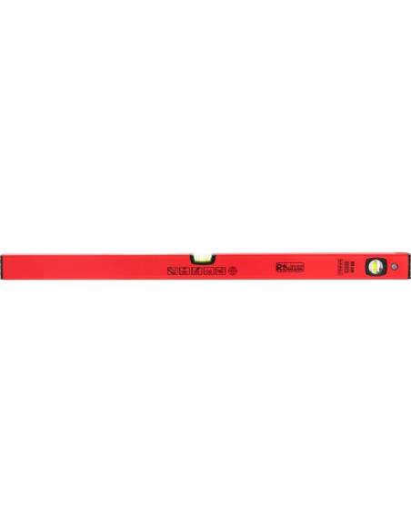 Nivela (boloboc), rosu, 2 bule, 80 cm, Richmann Exclusive