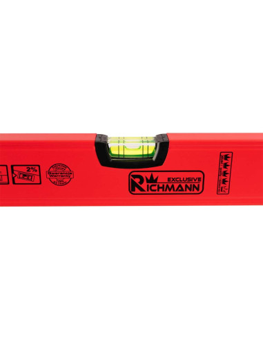 Nivela (boloboc), rosu, 2 bule, 120 cm, Richmann Exclusive