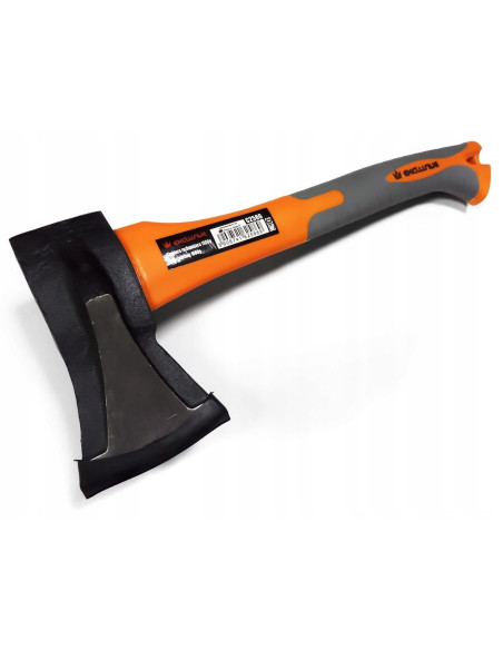 Topor pentru despicat, coada fibra, maner cauciucat, 1 kg, 8.5x37 cm, Richmann Exclusive