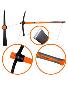 Tarnacop, otel forjat, cu coada fibra, 2 kg, 52.5x91.5 cm, Richmann Exclusive 2