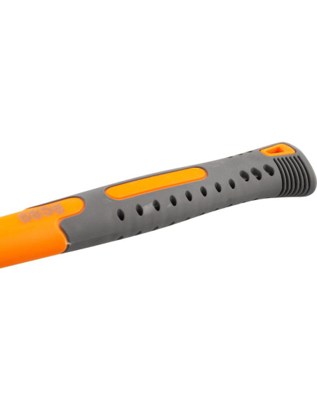 Ciocan cauciuc, alb-negru, maner fibra, 665g, Richmann Exclusive