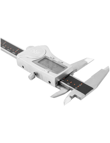 Subler digital 150 mm, IP54, inox, negru, Richmann Exclusive