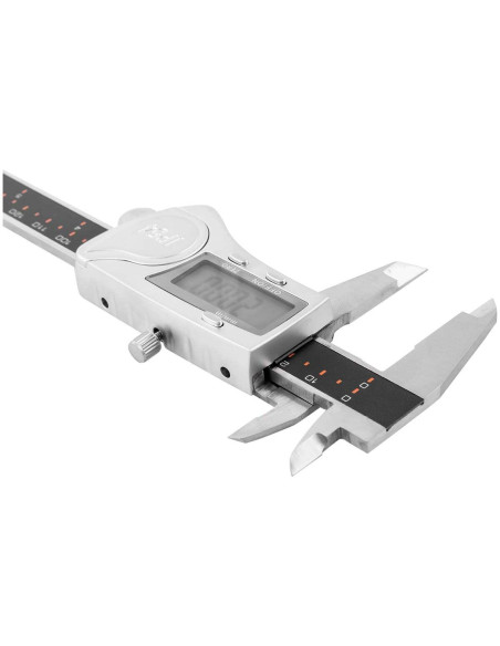 Subler digital 150 mm, IP54, inox, negru, Richmann Exclusive