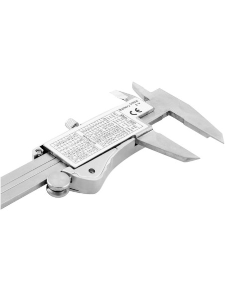 Subler digital 150 mm, IP54, inox, negru, Richmann Exclusive