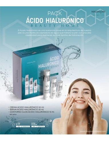 Pachet ingrijire faciala, acid hialuronic, cadoul perfect, Nirvana Spa