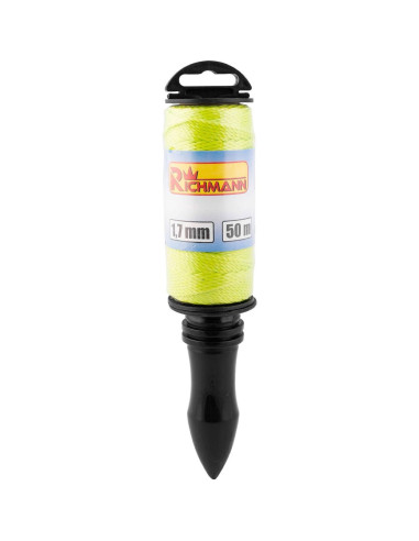 Sfoara zidarie cu maner, 50 m x 1.7 mm, RICHMANN