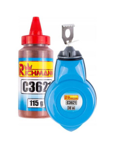 Fir de trasat cu pulbere rosie, 30 m, RICHMANN