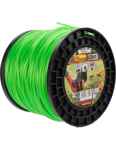 Fir rezerva motocoasa, trimmer, tip stea, 2.7 mm x 257 m, Richmann