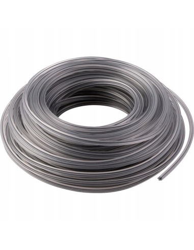 Fir rezerva motocoasa, trimmer cu insertie metalica, DUO, tip stea, 2.7 mm x 15 m, Richmann Exclusive