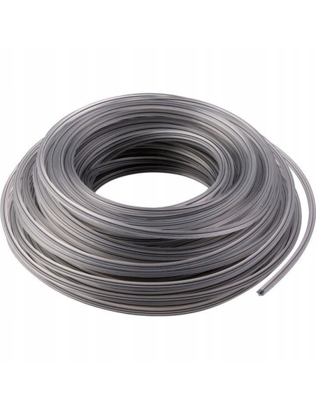 Fir rezerva motocoasa, trimmer cu insertie metalica, DUO, tip stea, 2.7 mm x 15 m, Richmann Exclusive
