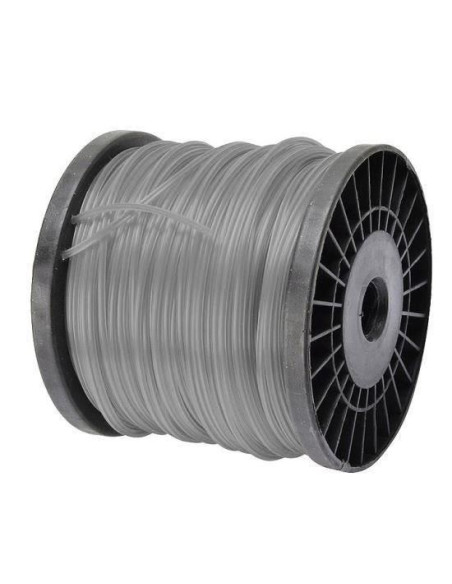 Fir rezerva motocoasa, trimmer cu insertie metalica,​​​​​​​ DUO, 2.7 mm x 216 m, Richmann Exclusive