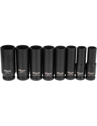 Trusa capete tubulare lungi de impact, 1/2", 13-24 mm, RICHMANN EXCLUSIVE