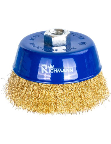 Perie sarma alama, tip cupa, M14, 100 mm, Richmann 