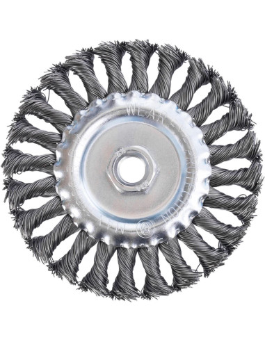Perie sarma otel, circulara, cu toroane, M14, 125 mm, Richmann