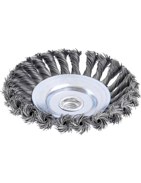 Perie sarma otel, tip cupa, cu toroane, M14, 125 mm, Richmann