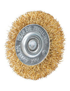 Perie sarma alama, circulara, cu tija, 50 mm, Richmann 2