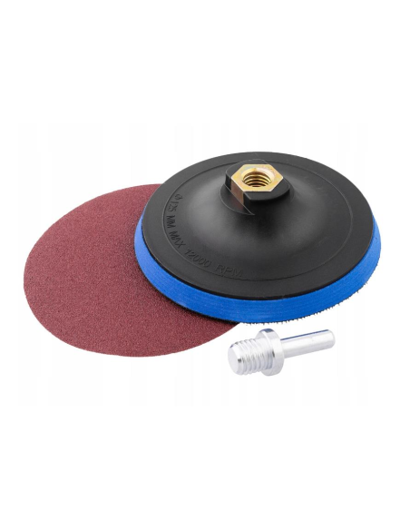Suport cauciuc cu scai, pentru flex/masina gaurit, 115 mm, Richmann