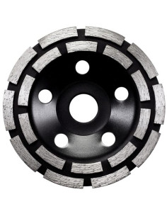 Disc diamantat dublu segmentat, beton, slefuire uscata, 125 mm/22.23 mm, Richmann Exclusive