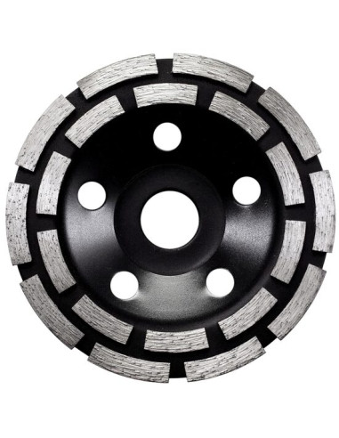 Disc diamantat dublu segmentat, beton, slefuire uscata, 125 mm/22.23 mm, Richmann Exclusive