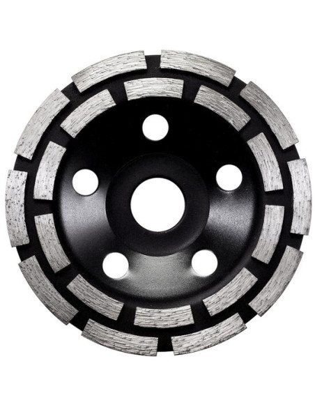 Disc diamantat dublu segmentat, beton, slefuire uscata, 125 mm/22.23 mm, Richmann Exclusive