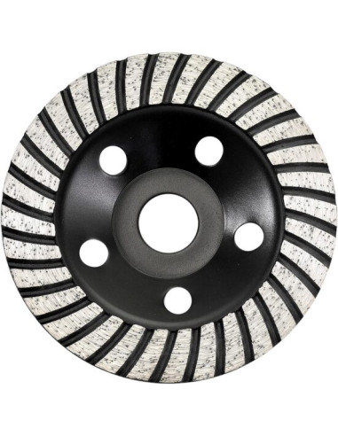 Disc diamantat slefuire uscata, turbo, beton, 125 mm/22.23 mm, Richmann Exclusive