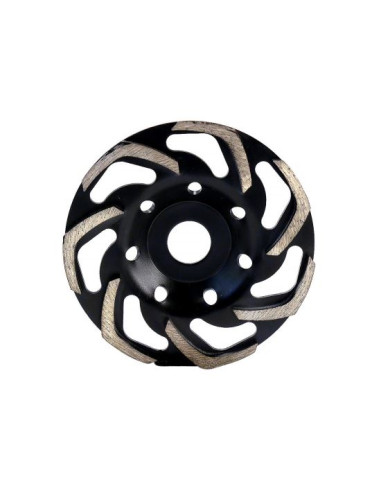 Disc diamantat slefuire, beton, slefuire uscata, segment "S", 125 mm/22.23 mm, Richmann Exclusive