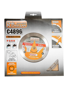 Disc diamantat, beton, taiere umeda si uscata, 400 mm/25.4 mm, Richmann Exclusive 2