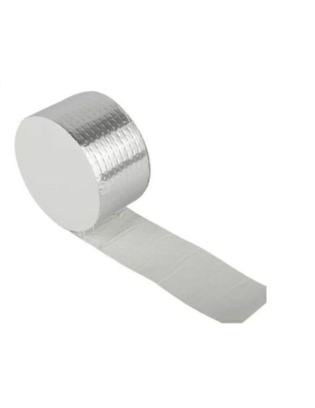 Banda Autoadeziva Mercaton, din Aluminiu pentru Etansare si Izolare, Impermeabila, 50 mm x 5.1 m, 150 microni
