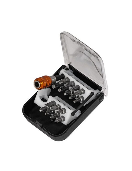 Set varfuri, biti, adaptor magnetic, 17 buc, 25 mm, Richmann Exclusive