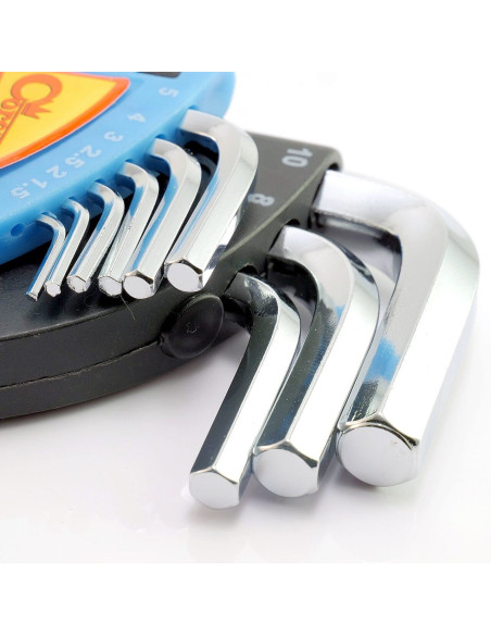 Set 9 chei hexagonale, imbus forma L, Richmann