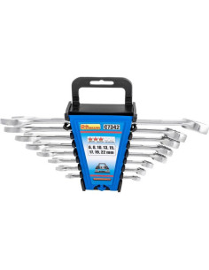 Chei combinate 6-22 mm, set 8 buc, RICHMANN