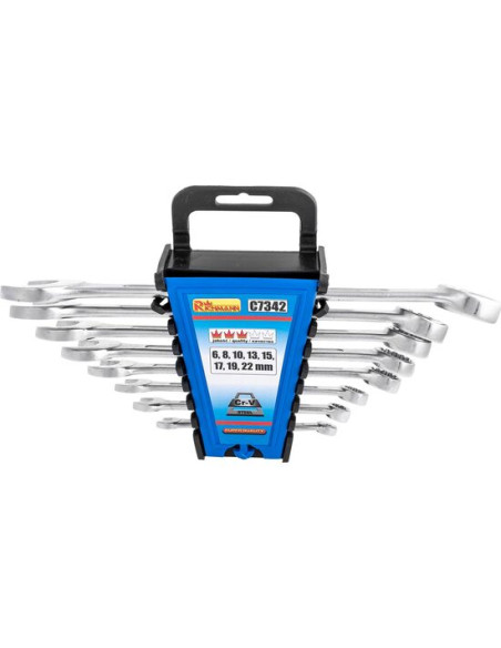 Chei combinate 6-22 mm, set 8 buc, RICHMANN