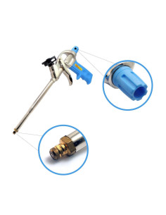 Pistol aplicat spuma, poliuretanica, interior teflonat, cu 2 varfuri, 32 cm, Richmann 2