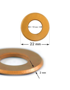 Rola taietoare rezerva aparat de taiat placi ceramice, titan, 22mm, Richmann 2