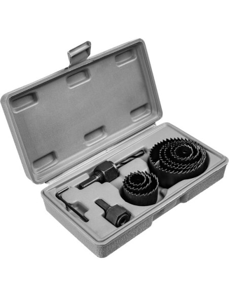 Carote pentru gips-carton, rigips, lemn, plastic, PVC, 19-64 mm, trusa 11 piese, RICHMANN