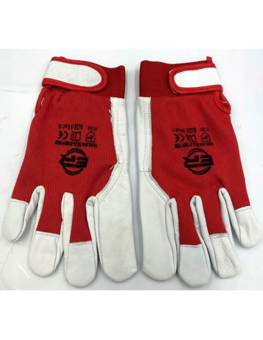 Manusi, piele fina de capra, manseta, marime L, Richmann