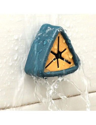 Suport Autoadeziv Mercaton pentru Prosoape, Plastic, Tip Agatatoare, Impermeabil, Sistem Push Free, Montaj pe Perete, 5 x 2.3 cm