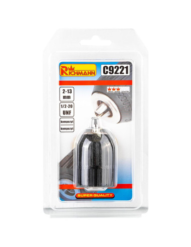 Mandrina rapida, 1/2", 2-13 mm, Richmann
