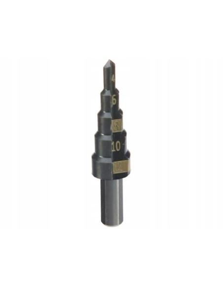 Burghie pentru metal, in trepte, nitrura de titan, set 3 buc, 4-12/20/32 mm, Richmann Exclusive