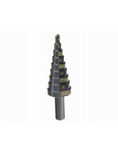 Burghie pentru metal, in trepte, nitrura de titan, set 3 buc, 4-12/20/32 mm, Richmann Exclusive