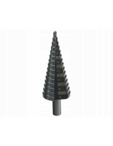 Burghie pentru metal, in trepte, nitrura de titan, set 3 buc, 4-12/20/32 mm, Richmann Exclusive