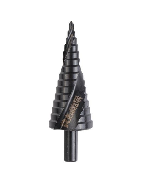 Burghiu pentru metal, in trepte, nitrura de titan, spiralat, 4-32 mm, Richmann Exclusive