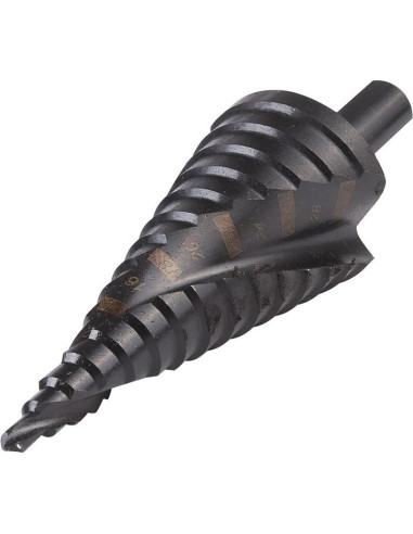 Burghie pentru metal, in trepte, profesionale, titan, set 3 buc, 4-12/20/32 mm, Richmann Exclusive