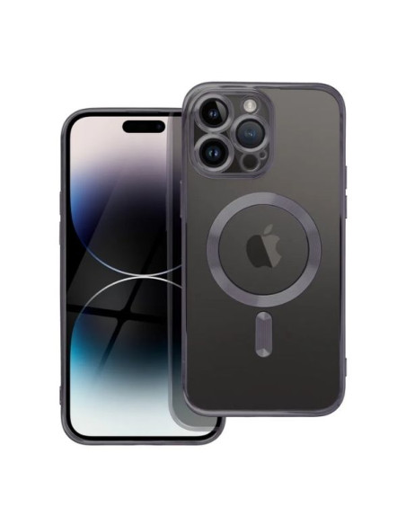 Husa pentru iPhone 16 Pro Max, TPU, Protectie si pentru Camera, MagSafe, Anti-Alunecare, Anti-Galbenire, Transparenta cu Margine