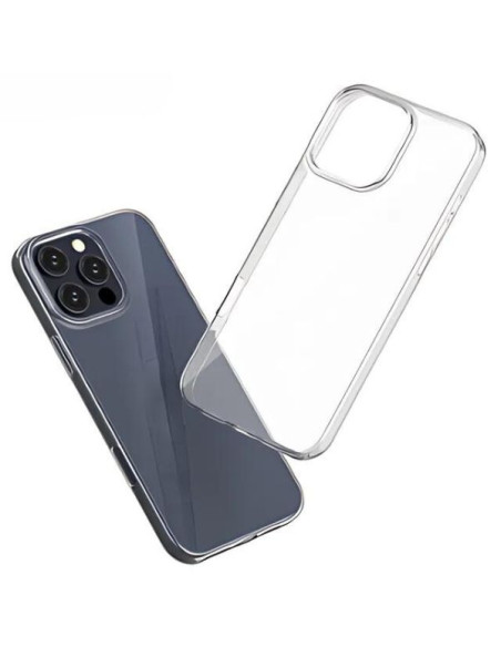 Husa Flexibia pentru iPhone 16 Pro Max, Clear View, Silicon, Grosime 2 mm, Anti-Alunecare, Anti-Galbenire, Transparenta